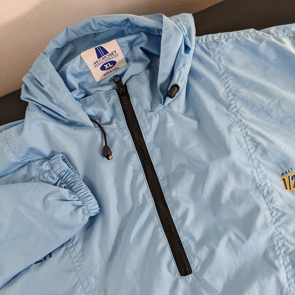 Walt Disney World Men's XL Pullover Windbreaker‎ Jacket 2013 Marathon Volunteer